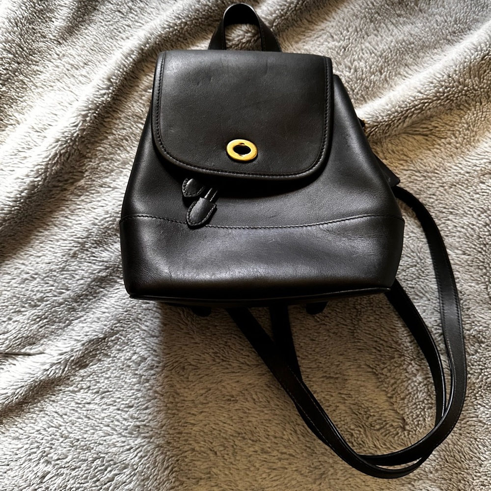 Coach Leather backpack